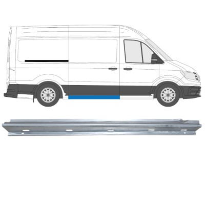 Sliding door sill repair panel for Volkswagen Crafter 2017- / Right 14626