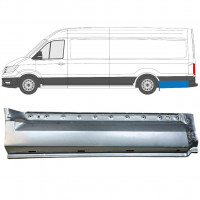 Rear wing repair panel for Volkswagen Crafter / MAN THE 2017- / XLWB / Left 11596