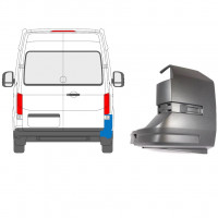 Rear bumper corner for Volkswagen Crafter 2017- / Right 9048