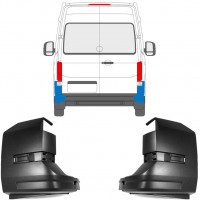 Rear bumper corner for Volkswagen Crafter 2017- / Left+Right / Set 9990