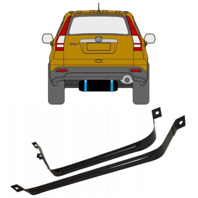 Fuel tank straps for Honda CR-V 2006-2011 15018