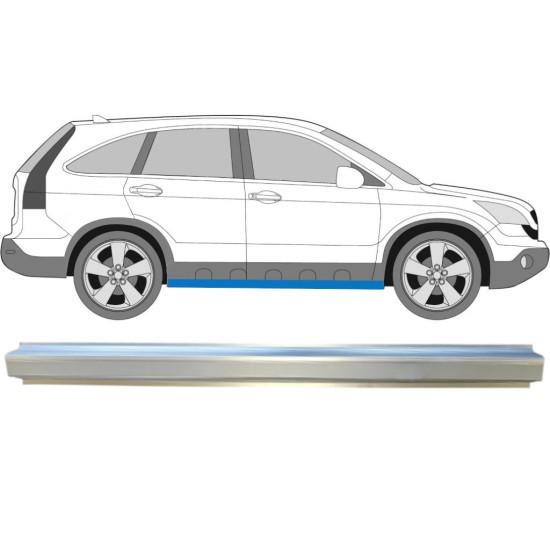 Sill repair panel for Honda CR-V 2006-2011 / Left = Right (symmetrical) 14770