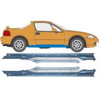 Full sill repair panel for Honda Civic Del Sol 1992-1998 / Left+Right / Set 10537