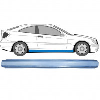 Sill repair panel for Mercedes CL203 2000-2008 / Left = Right (symmetrical) /  6780