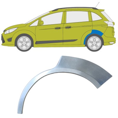 Rear wing repair panel for Ford C-Max 2010-2019 Grand / Left 15874