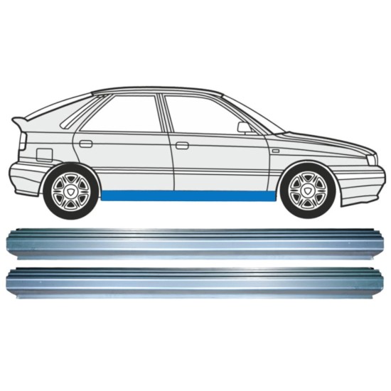 Sill repair panel for Lancia Delta 1993-1999 / Left+Right / Set 15217