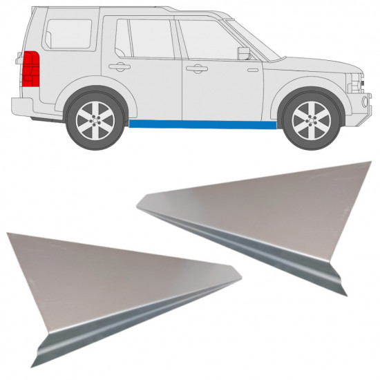 LAND ROVER DISCOVERY 2004-2009 INNER SILL REPAIR / RIGHT = LEFT / SET