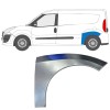 Rear wing repair panel