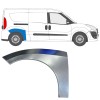 Rear wing repair panel