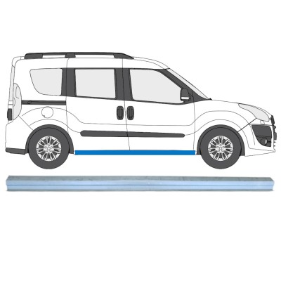 Sill repair panel for Fiat Doblo 2010-2022 / Left = Right (symmetrical) 15357