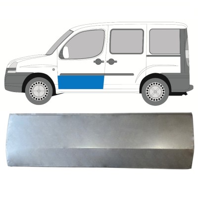 Front door repair panel for Fiat Doblo 2001-2010 / Left 14619