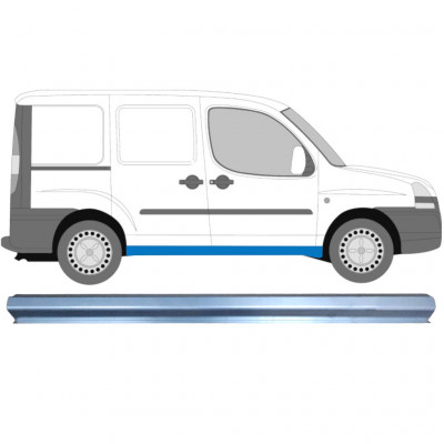 Sill repair panel for Fiat Doblo 2001-2010 / Left = Right (symmetrical) 5456