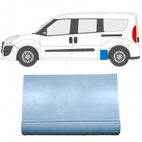 Rear wing repair panel for Fiat Doblo 2010- / Opel Combo D Maxi / Left 12750