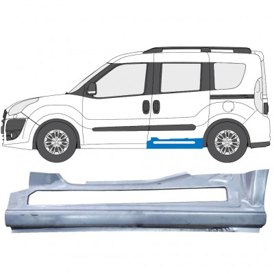 Sill repair panel for Fiat Doblo 2010- / Opel Combo D / Left 12746