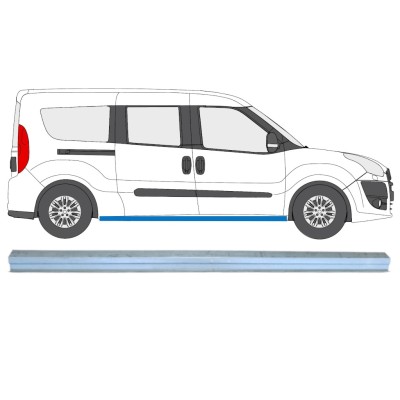 Sill repair panel for Opel Combo D 2011-2018 / Left = Right (symmetrical) 15362