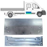 Inner and outer rear door repair panel for Fiat Ducato 2006-2026 / Left = Right (symmetrical) / Set 16395