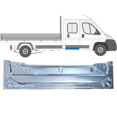 Inner rear door repair panel for Peugeot Boxer 2006-2026 / Left = Right (symmetrical) 16391