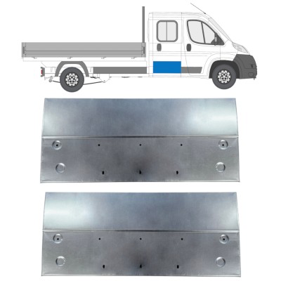 Rear door repair panel for Citroen Jumper 2006-2026 / Left+Right 16079