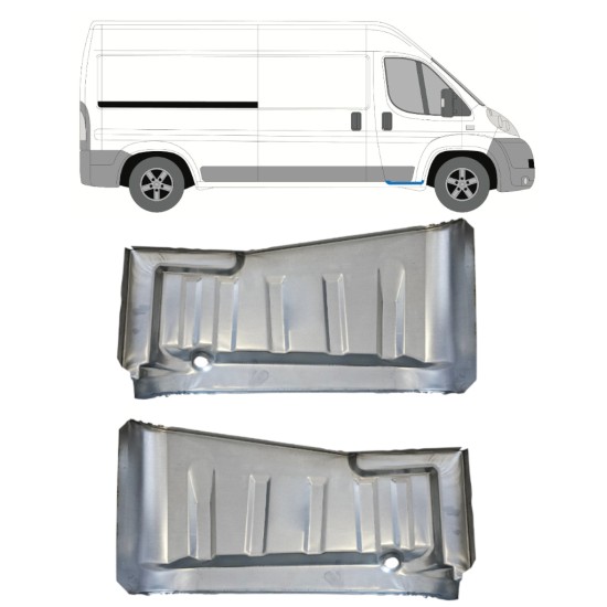 Step Repair Panel for Citroen Jumper 2006-2025 / Left+Right / Set 15393