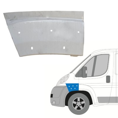 Front wing repair panel for Fiat Ducato 2006-2014 / Left 14705
