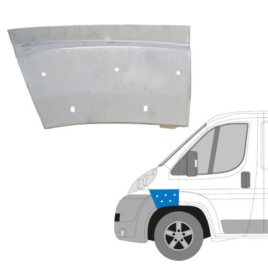 Front wing repair panel for Fiat Ducato 2006-2014 / Left 14705