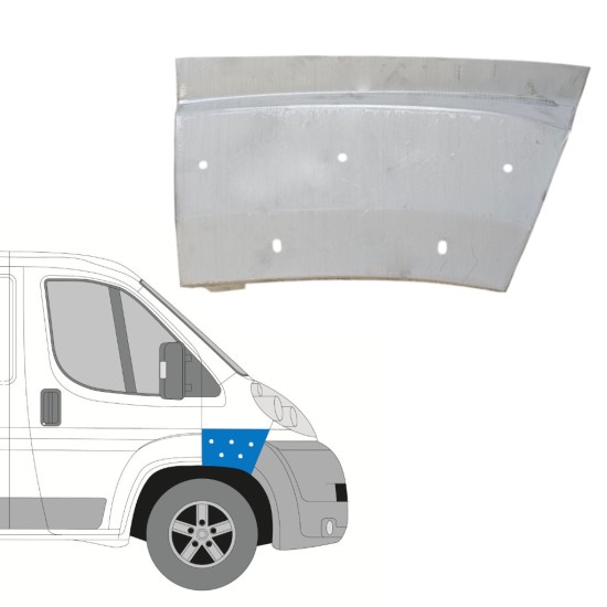 Front wing repair panel for Fiat Ducato 2006-2014 / Right 14704