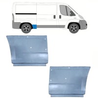 Rear wing repair panel for Fiat Ducato 2006-2025 / Left+Right / Set 15113