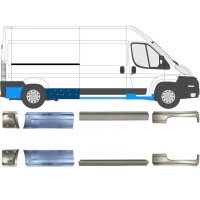 Sill repair panel for Fiat Ducato 2006-2026 / Left+Right / Set 10887