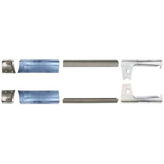 Sill repair panel for Peugeot Boxer 2006-2026 / Left+Right / Set 14162