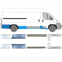 Sill repair panel for Peugeot Boxer 2006-2026 / Left+Right / Set 14164