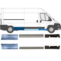Repair panel set for Citroen Jumper 2006-2026 / Left+Right / 14449