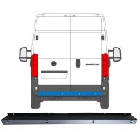 Rear bumper with PDC for Fiat Ducato 2006-2018 16925