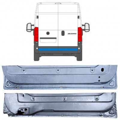 FIAT DUCATO 2006- REAR DOOR INNER REPAIR / SET