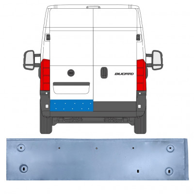 FIAT DUCATO 2006- REAR DOOR REPAIR / LEFT