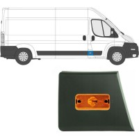 Front pillar side trim with lamp for Fiat Ducato 2006-2018 / Right / Set 10678