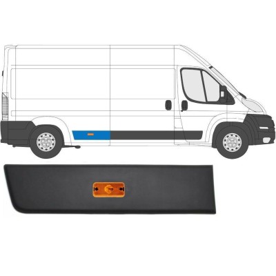 Rear side trim with lamp for Fiat Ducato 2006-2018 / Right / Set 14142