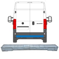 Rear cross member repair panel for Fiat Ducato 2006-2026 16869