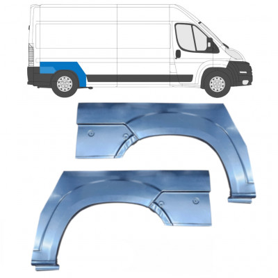 FIAT DUCATO 2006- REAR WHEEL ARCH PANEL / SET