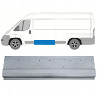 Side wall repair panel with holes for Fiat Ducato 2006-  / Left 12446