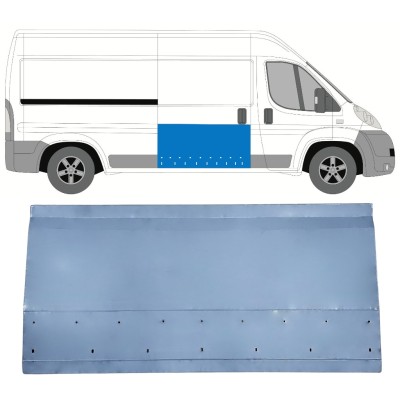 Sliding door repair panel for Citroen Jumper 2006-2025 / Right 15374