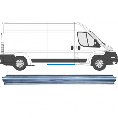 Sliding door sill repair panel for Fiat Ducato 2006- / Left = Right (symmetrical) 5947