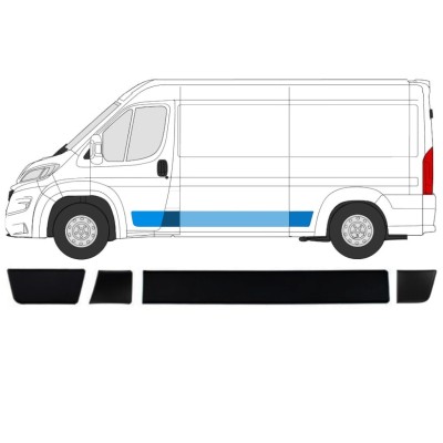Set of side trims for Opel Movano 2021- / Left / 15768