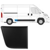 Rear wing side trim