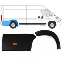 Set of rear wheel arch trims with lamp for Fiat Ducato Boxer Relay 2018- / Right /  10239