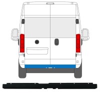 Rear bumper with tow hook opening for Citroen Jumper 2018- 16166