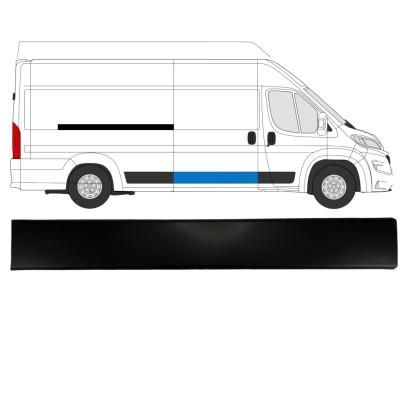 Sliding door side trim for Opel Movano 2021- / Right 15848