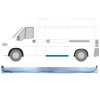 Inner sliding door repair panel
