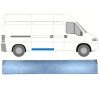Sliding door repair panel