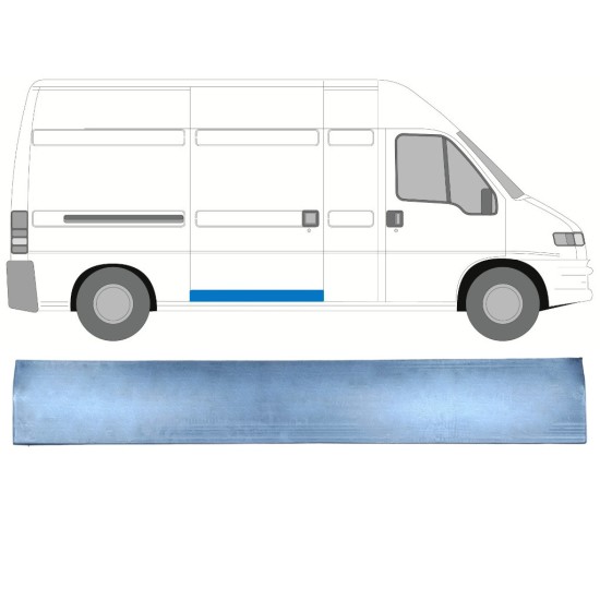 Sliding door repair panel for Fiat Ducato 1994-2006 / Right 15133