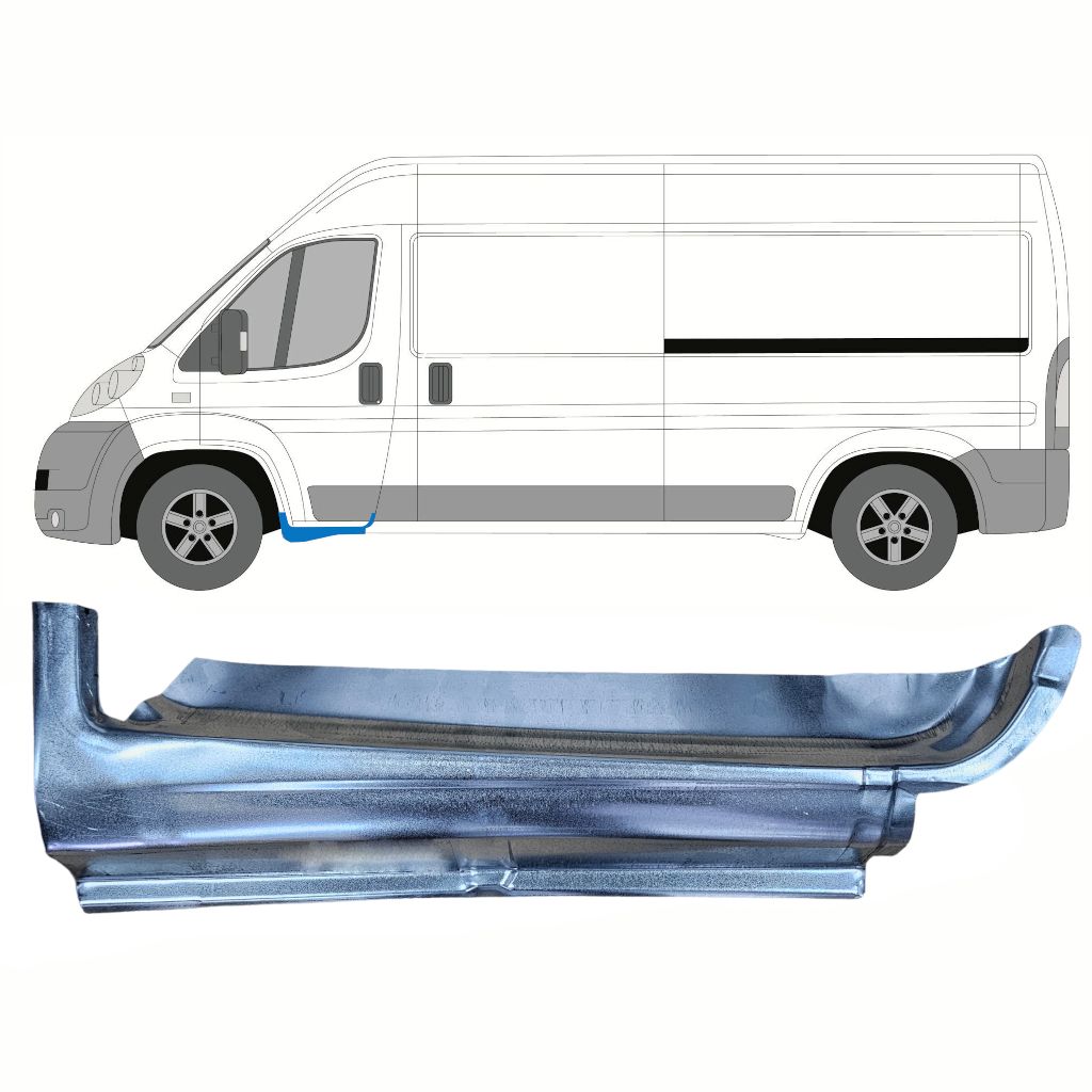 FIAT DUCATO 2006- FRONT SILL PANEL / LEFT